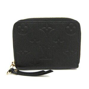 LOUIS VUITTON Black Monogram Wallet